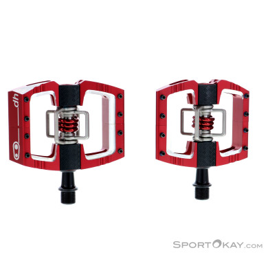 Crankbrothers Mallet DH Klickpedale-Rot-One Size