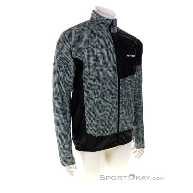 adidas Terrex Trail Wind Jacket Herren Laufjacke-Grau-S