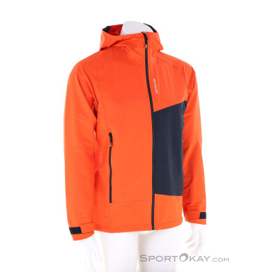Ortovox Seceda Softshell Herren Outdoorjacke-Orange-M
