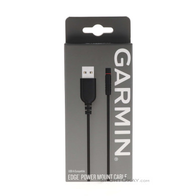 Garmin Edge Power Mount Adapterkabel USB-A
-Schwarz-One Size