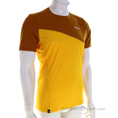 Salewa Puez Sporty Dry Herren T-Shirt-Gelb-S