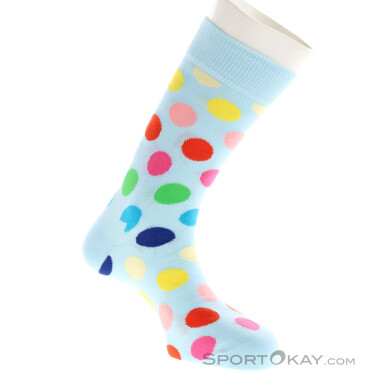 Happy Socks Big Dot Socken-Türkis-36-40
