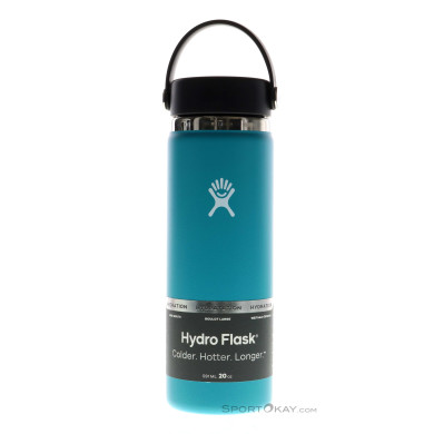 Hydro Flask 20oz Wide Mouth 0,592l Thermosflasche-Türkis-One Size