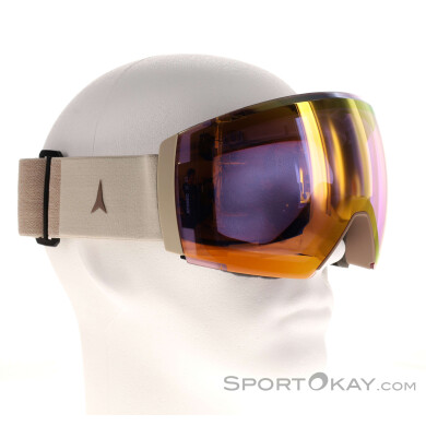 Atomic Revent Q HD Photo Skibrille-Beige-One Size