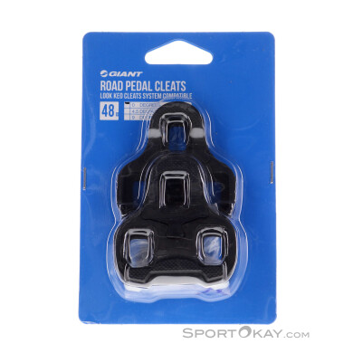 Giant Road 0° Pedal Cleats-Schwarz-One Size