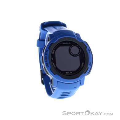 Garmin Instinct 2 Solar GPS-Sportuhr-Dunkel-Blau-One Size