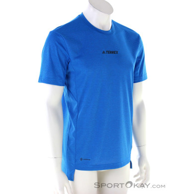 adidas Terrex MT Tee Herren T-Shirt-Blau-S