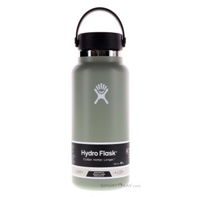 Hydro Flask 32oz Wide Mouth 946ml Thermosflasche-Grün-One Size
