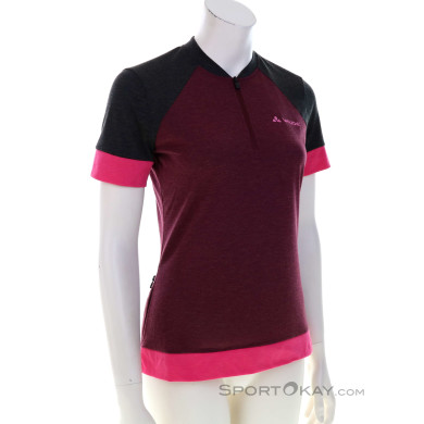 Vaude Altissimo Q-Zip Damen T-Shirt-Pink-Rosa-38