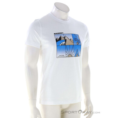 Mammut Core Outdoor Herren T-Shirt-Weiss-XL