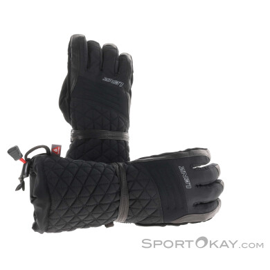 Lenz Heat Gloves 4.0 Set Damen Handschuhe-Schwarz-M