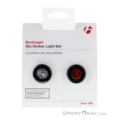 Bontrager Glo/Ember Fahrradlicht Set-Schwarz-One Size