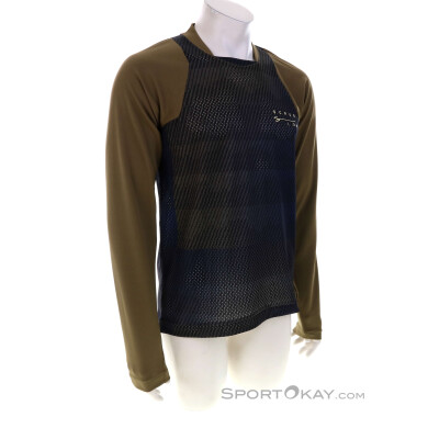 ION Scrub L/S Herren Bikeshirt-Schwarz-L