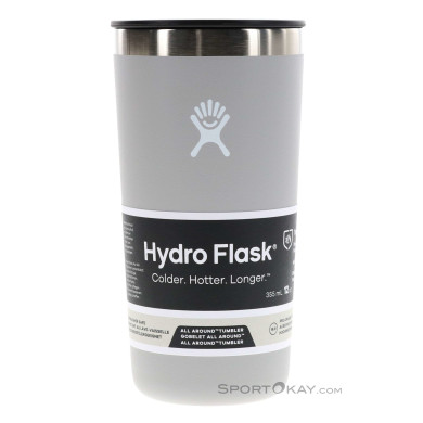 Hydro Flask Flask 12 oz All Around Tumbler 350ml Thermobecher-Hell-Grau-One Size