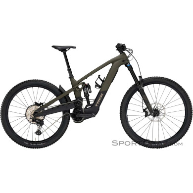 Trek Slash+ 9.7 SLX/XT 580Wh 29"/27,5" 2025 E-Bike-Oliv-Dunkelgrün-M