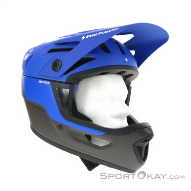 Sweet Protection Arbitrator MIPS Fullface Helm abnehmbar-Blau-S-M