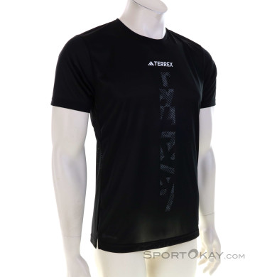 adidas Terrex AGR Herren T-Shirt-Schwarz-XL