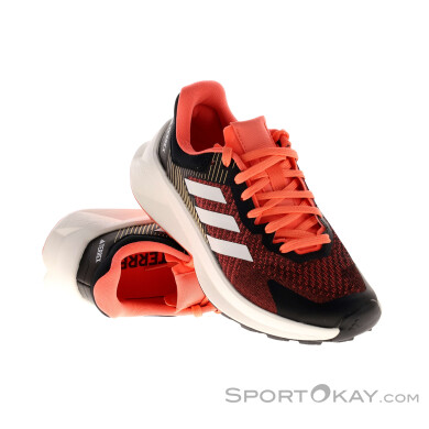 adidas Terrex Soulstride Flow Damen Traillaufschuhe-Pink-Rosa-6,5