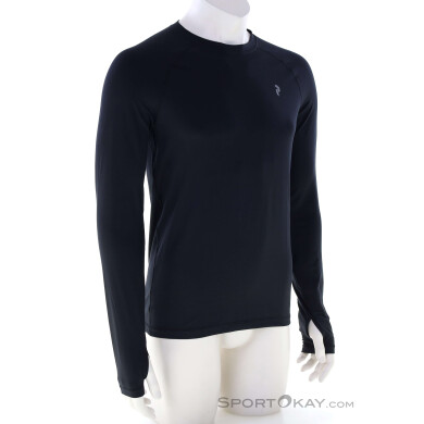 Peak Performance Spirit Crew Herren Funktionsshirt-Schwarz-XL
