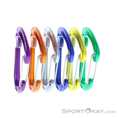 Mammut Wall Light Sixpack 6er Schnappkarabiner-Set-Mehrfarbig-One Size