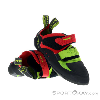 La Sportiva Kubo Herren Kletterschuhe-Rot-41,5