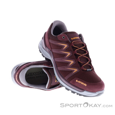 Lowa Innox Pro LO GTX Damen Wanderschuhe Gore-Tex-Rot-5
