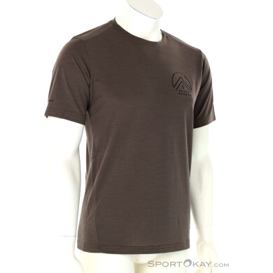 Scott Defined Merino Tech SS Herren T-Shirt-Braun-XL