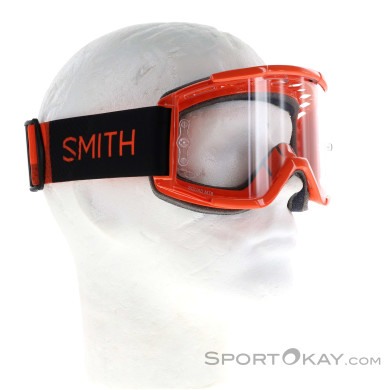 Smith Squad MTB Clear Single Downhillbrille-Orange-One Size