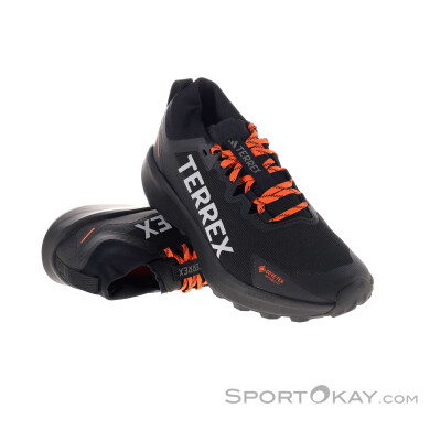 adidas Terrex Agravic GTX Herren Traillaufschuhe Gore-Tex-Schwarz-10