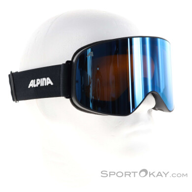 Alpina Slope Q-Lite Skibrille-Schwarz-One Size