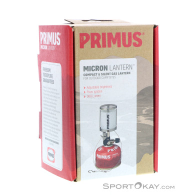 Primus Micron Lantern Glas Camping Zubehör-Grau-One Size