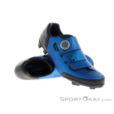 Shimano XC502 Herren MTB Schuhe-Blau-47