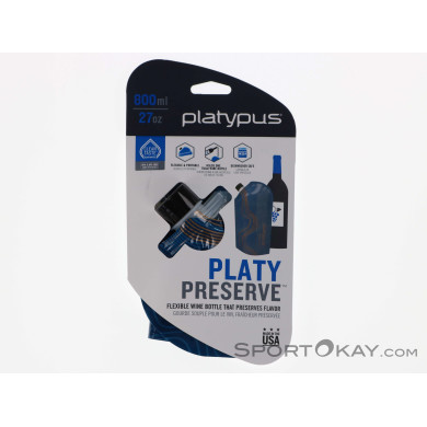 Platypus Platy Preserve 0,8l Trinkflasche-Blau-800