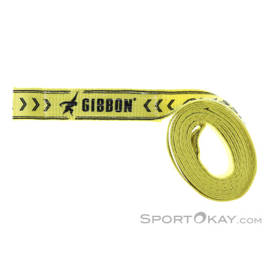 Gibbon Slackrack Classic 50mm 4,5m Slackline-Gelb-One Size