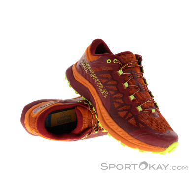La Sportiva Karacal Herren Traillaufschuhe-Orange-43,5