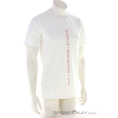 The Mountain Studio Studio Vertical Logo T-Shirt-Weiss-L