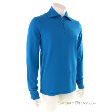 Löffler Basic CF Transtex Herren Shirt-Hell-Blau-46
