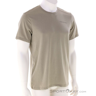 Peak Performance Explore Logo Herren T-Shirt-Beige-L