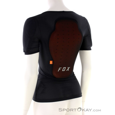 Fox Baseframe Pro SS Damen Protektorenshirt-Schwarz-M