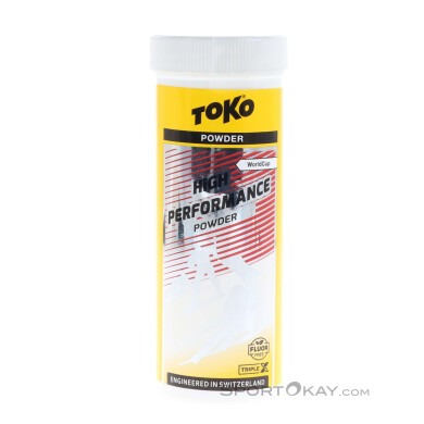 Toko High Performance Powder red 40g Finish Pulver-Rot-One Size