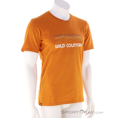 Wild Country Friends Herren T-Shirt-Orange-L