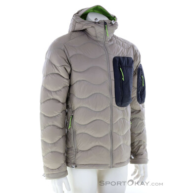 Peak Performance Helium Utility Down Hood Herren Outdoorjacke-Beige-XL