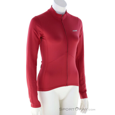 Mavic Sequence Thermo Jersey Damen Bikeshirt-Rot-L