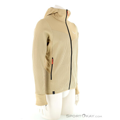 Salewa Puez Waffle Hybrid Polarlite Herren Sweater-Beige-M