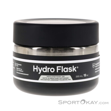 Hydro Flask 12oz Insulated Food Jar 355ml Essensbehälter-Anthrazit-One Size