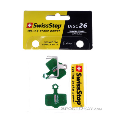 SwissStop Disc 26 Bremsbeläge-Grün-One Size