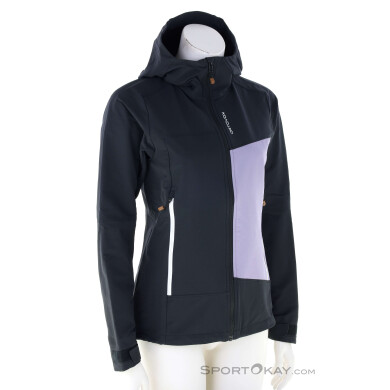 Ortovox Seceda Softshell Damen Outdoorjacke-Schwarz-M