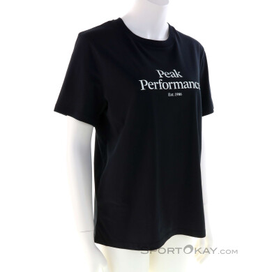 Peak Performance Original Tee Damen T-Shirt-Schwarz-M