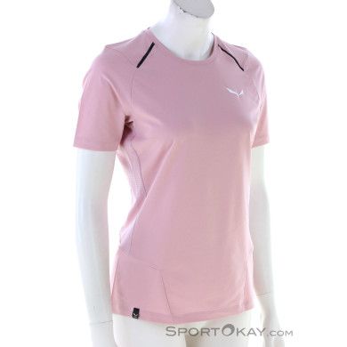 Salewa Pedroc Dry Hybrid Damen T-Shirt-Pink-Rosa-36
