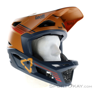 Leatt MTB Gravity 4.0 Fullface Helm-Orange-L